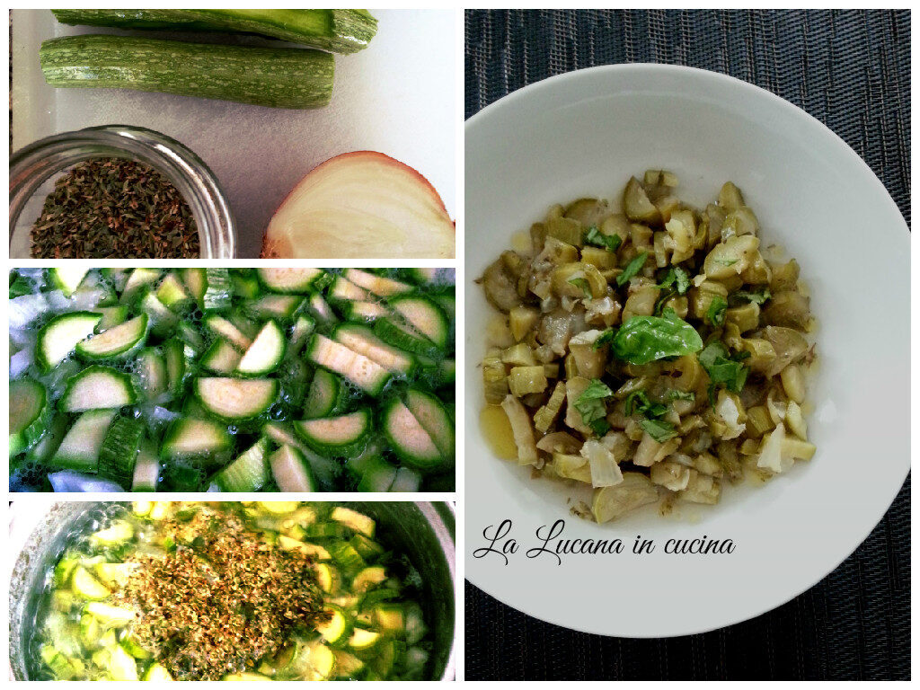 Zucchine all’origano