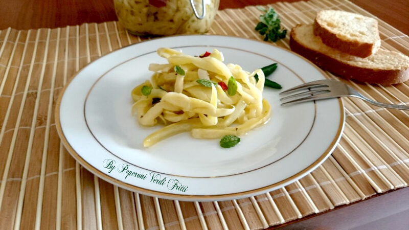 Zucchine croccanti sott’olio