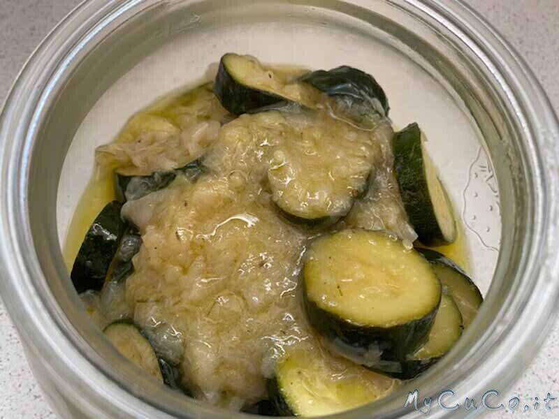 Zucchine e cipollotti di tropea