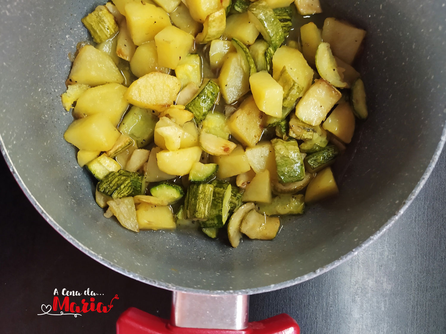 Zucchine e patate in padella