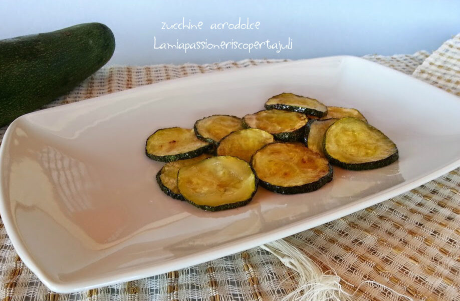 Zucchine fritte agrodolce