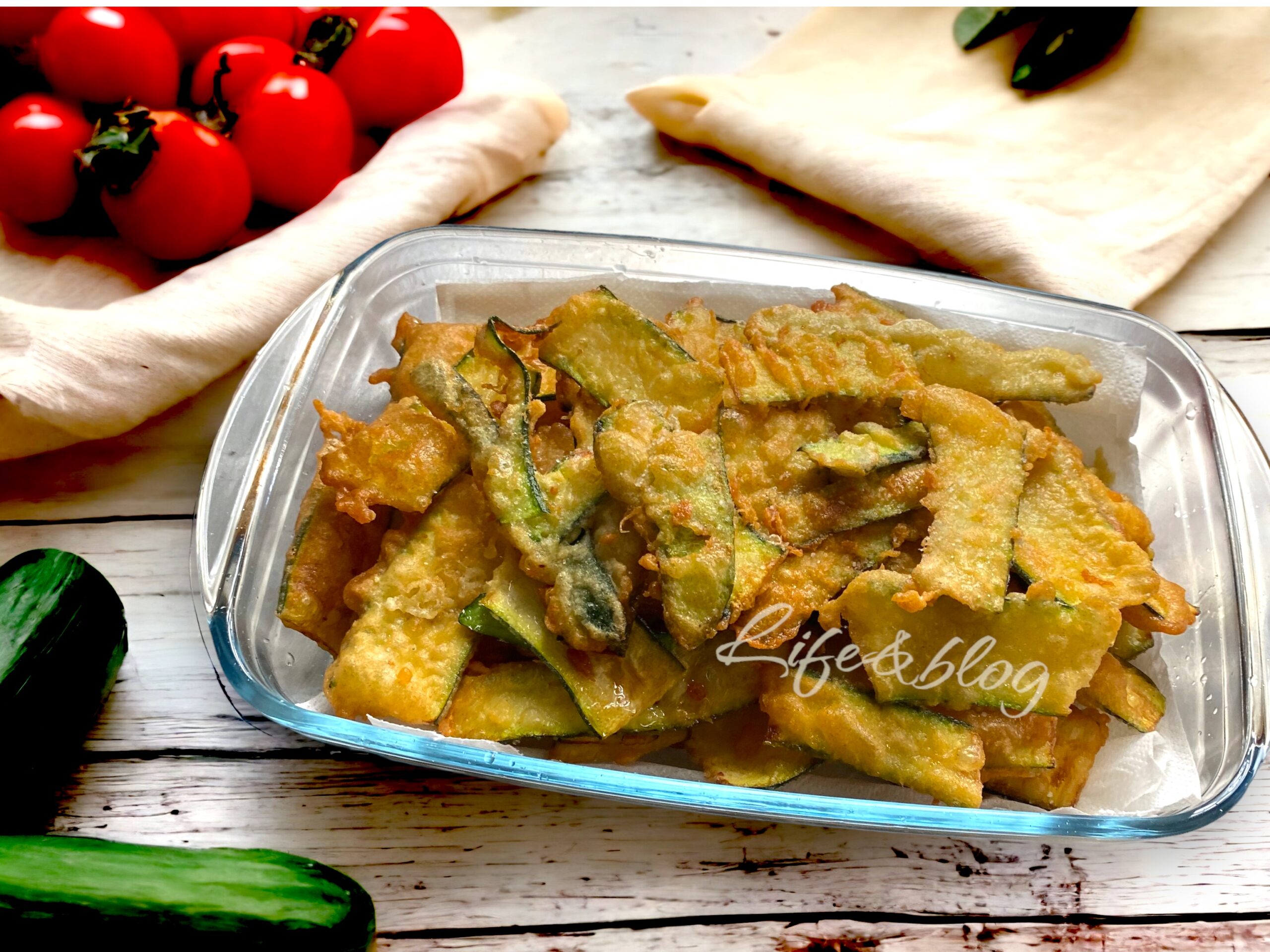 Zucchine fritte con pastella – antipasto o secondo sfizioso e saporito