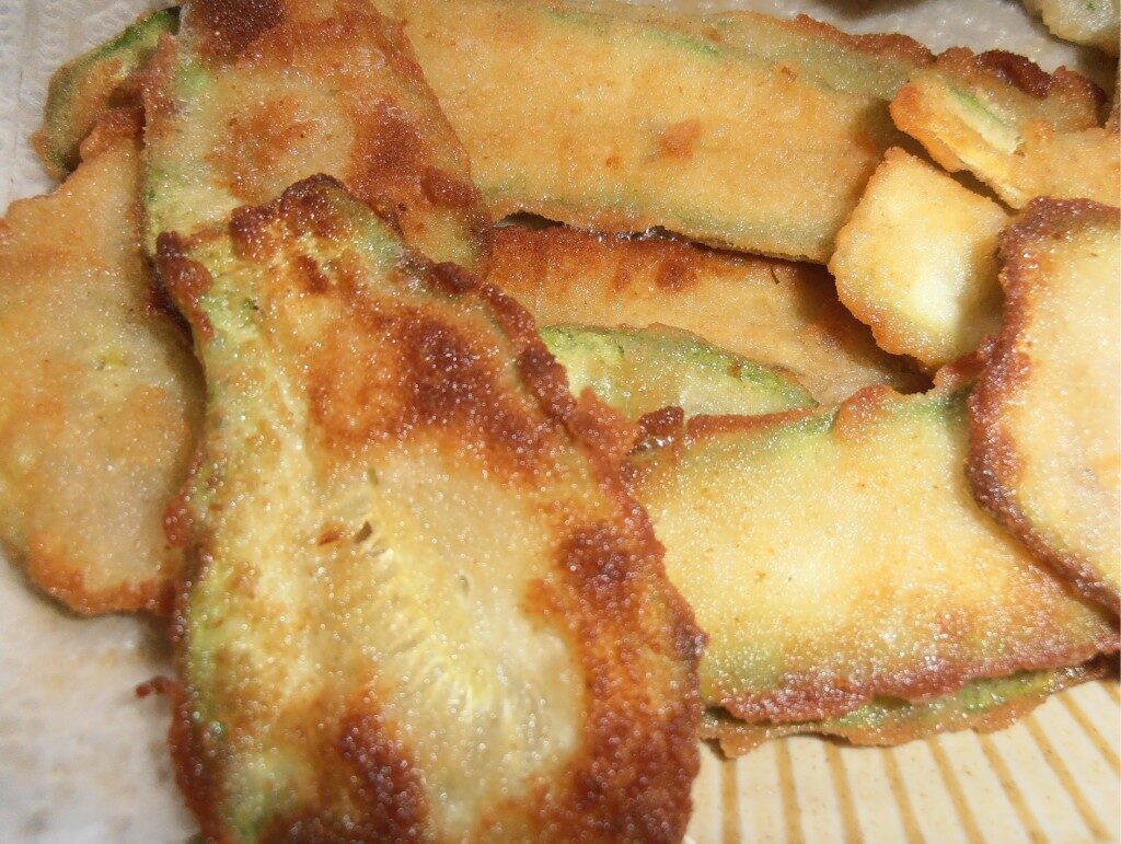 Zucchine fritte