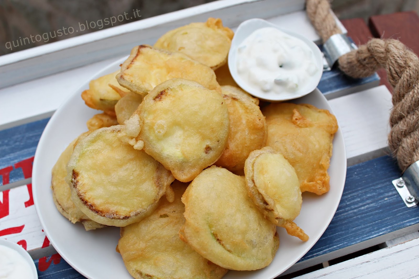 Zucchine fritte ricetta greca