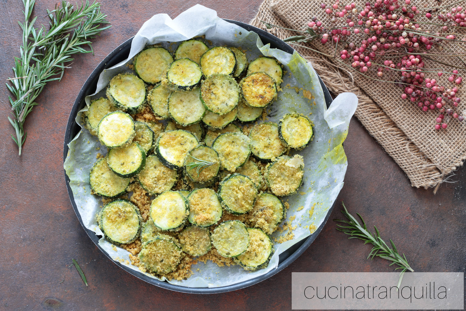 Zucchine gratinate al curry