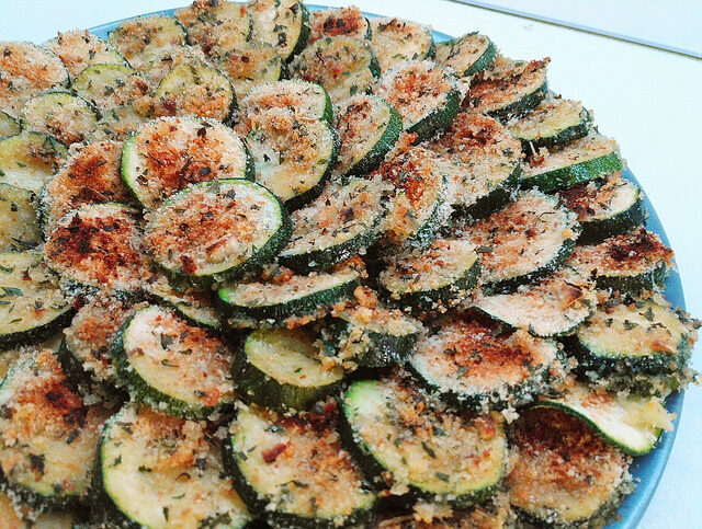 Zucchine gratinate al forno