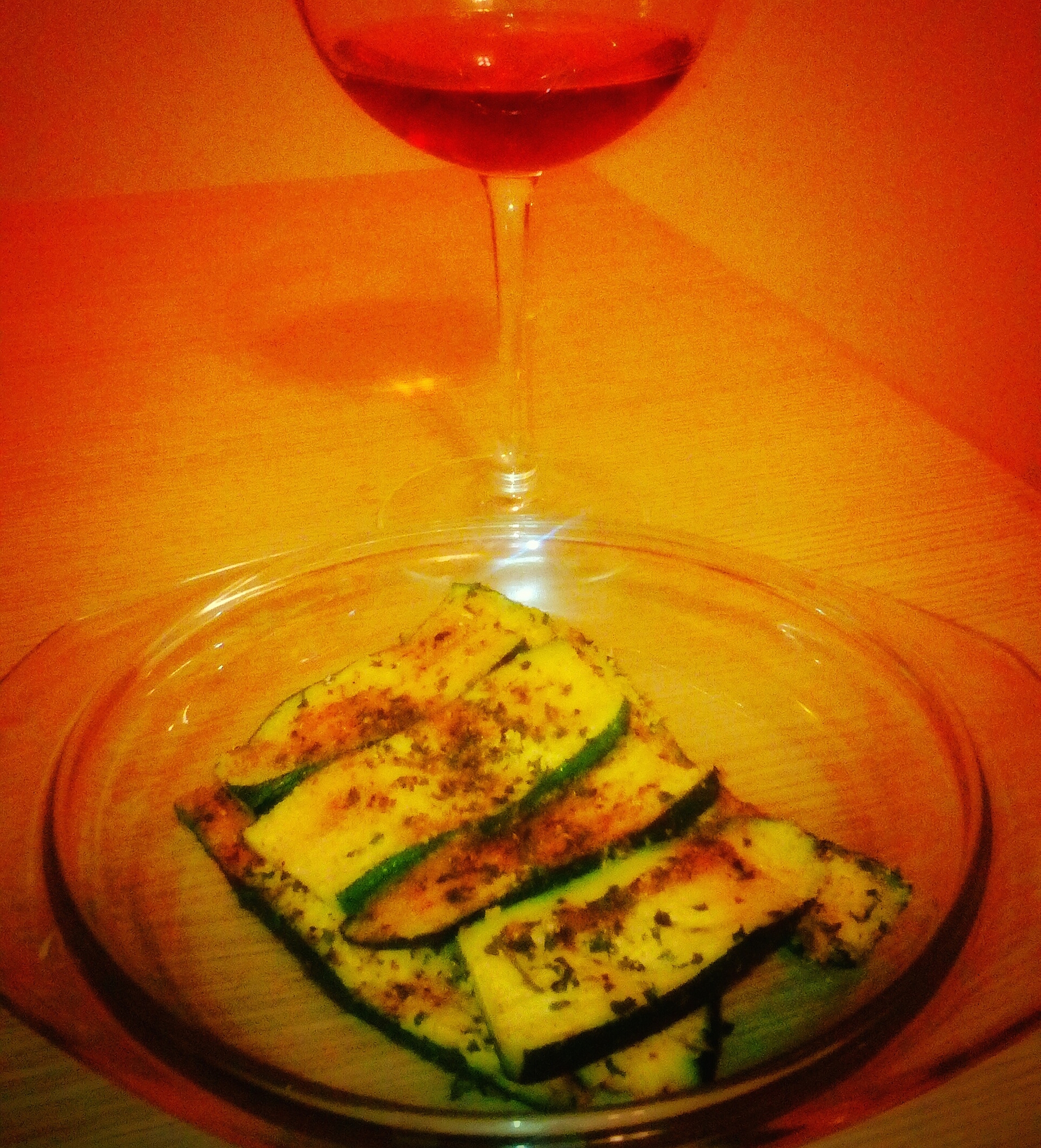 Zucchine gratinate (al gratin) al microonde