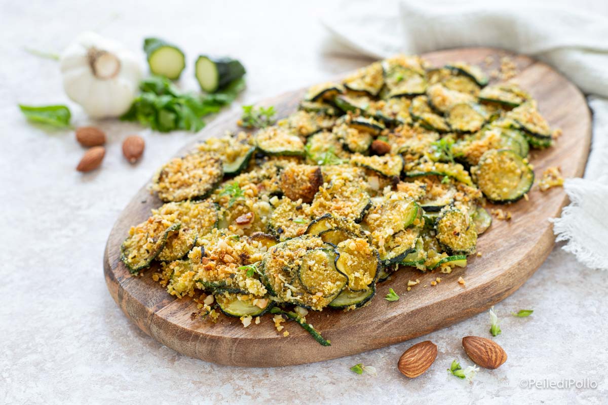 Zucchine gratinate semplici