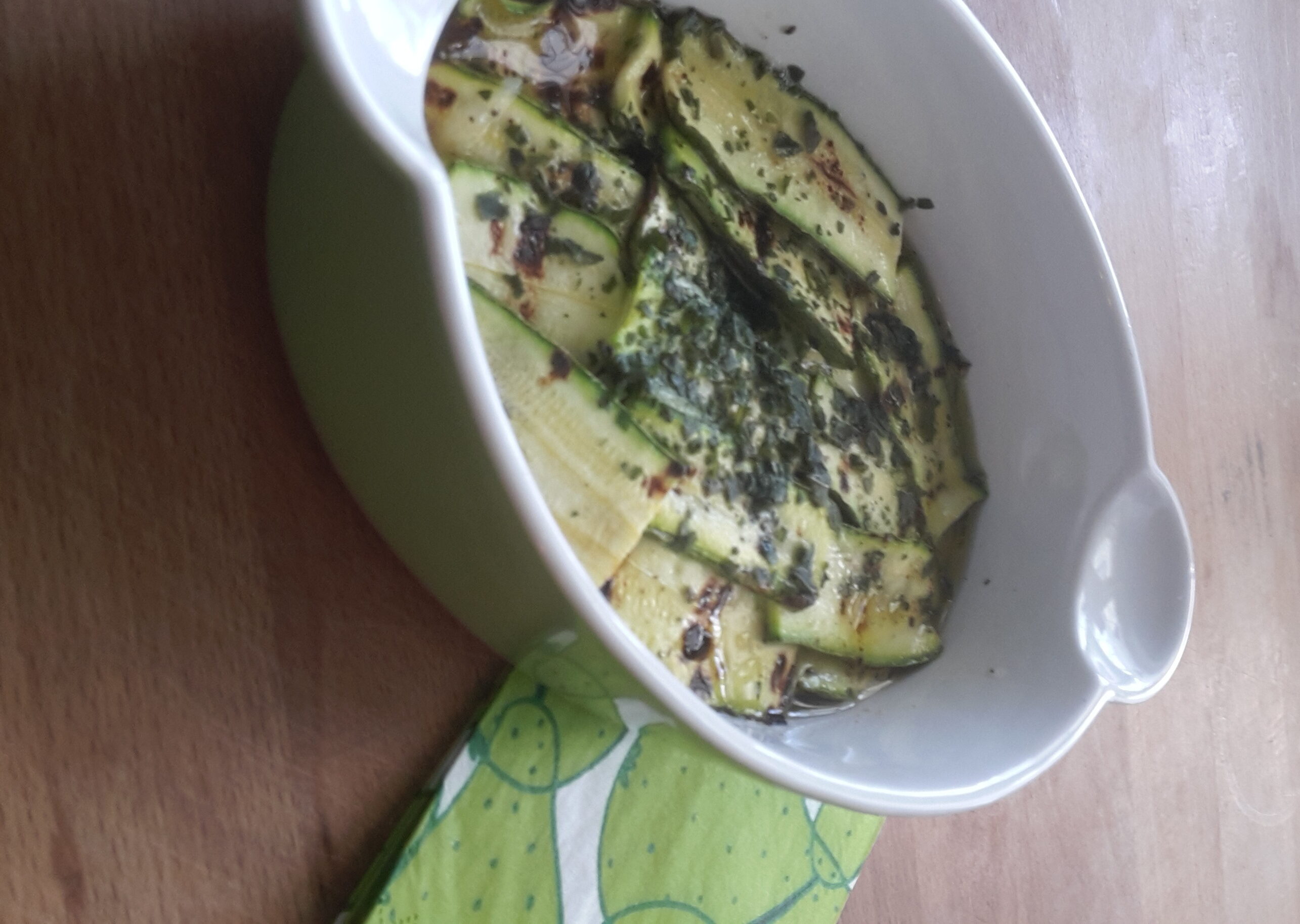 Zucchine in pinzimonio