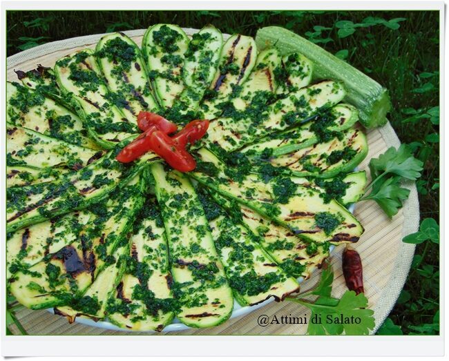 Zucchine marinate