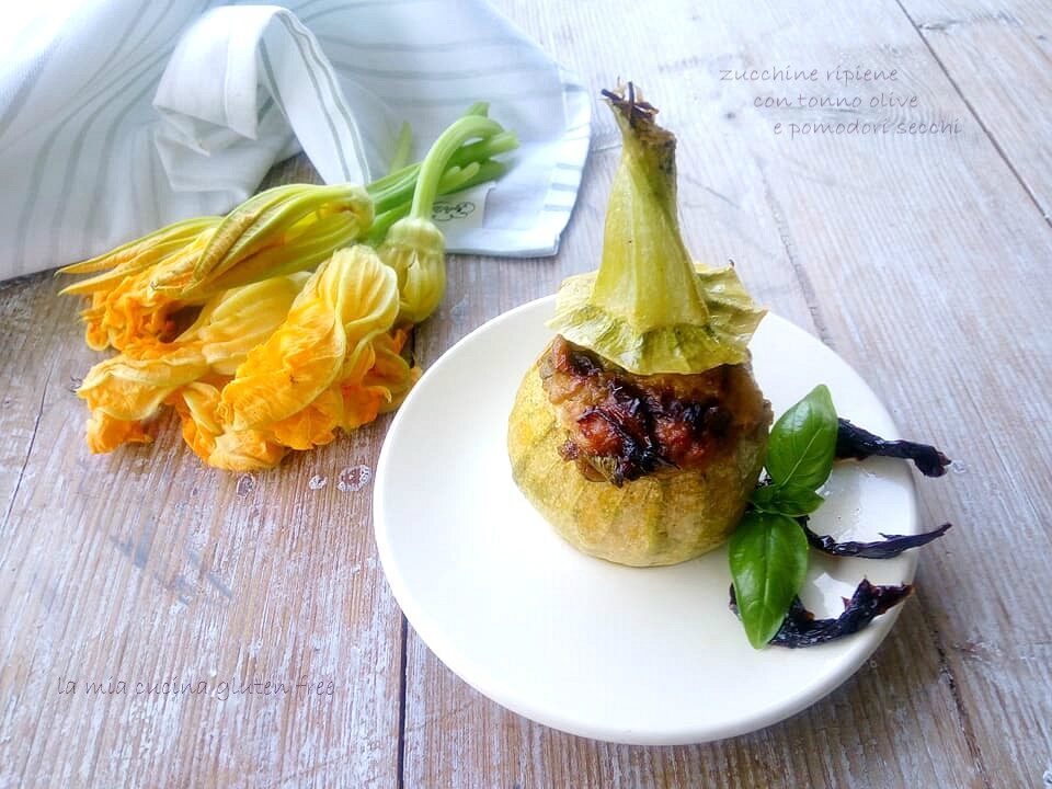 Zucchine ripiene al forno