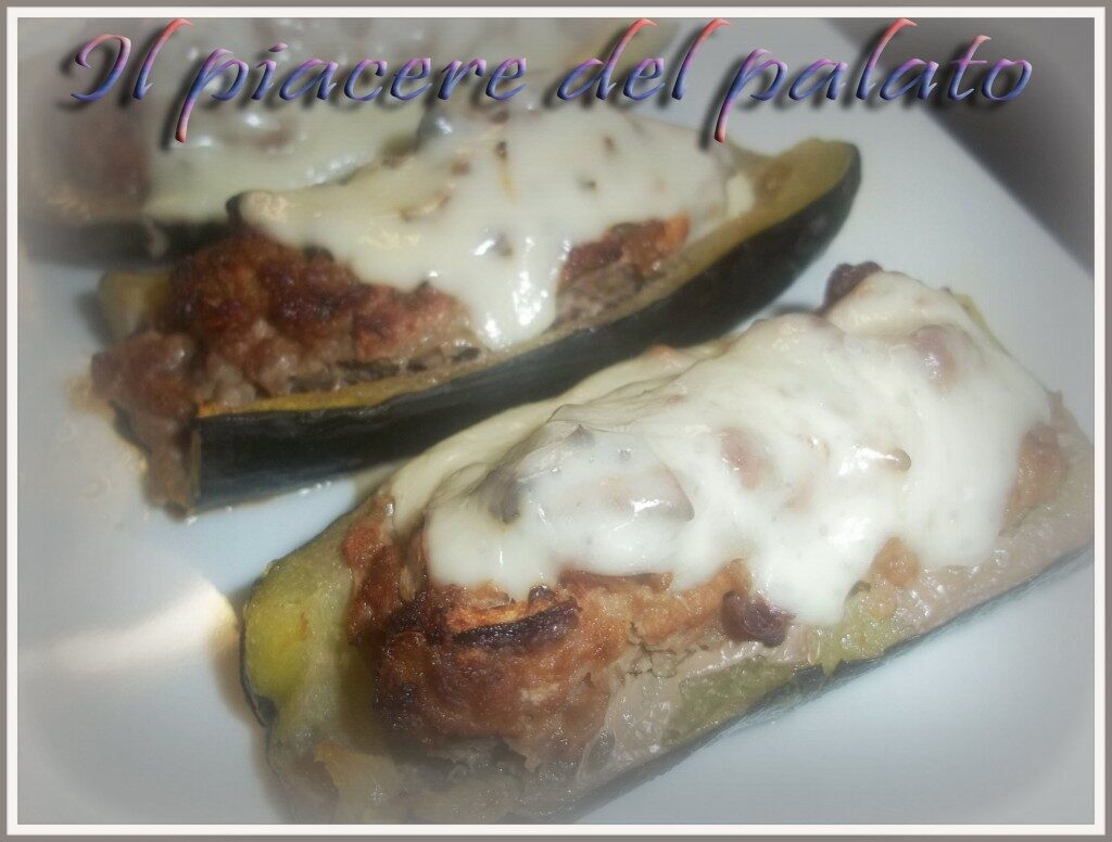 Zucchine ripiene alla siciliana