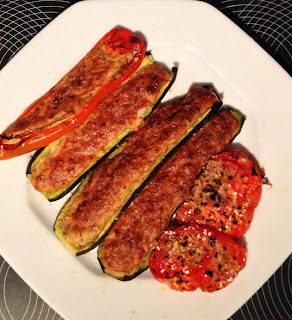 ZUCCHINE RIPIENE TONNO E RICOTTA