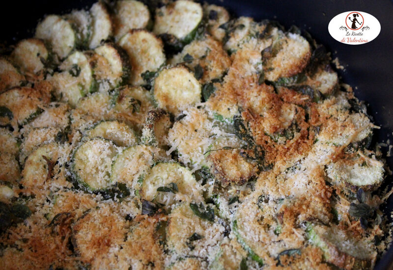 Zucchine sabbiose profumate in friggitrice ad aria