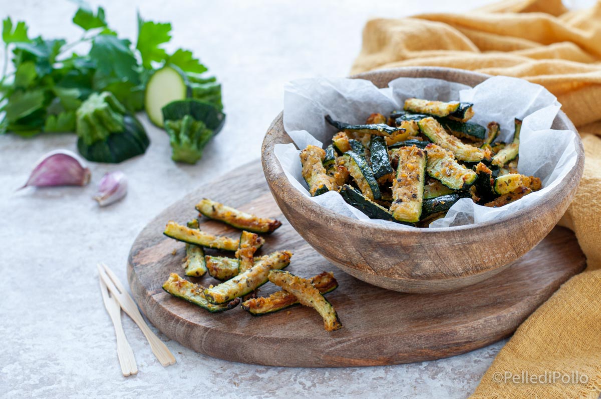 Zucchine sabbiose semplici e leggere
