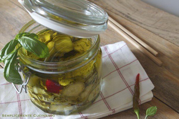 Zucchine sott’olio