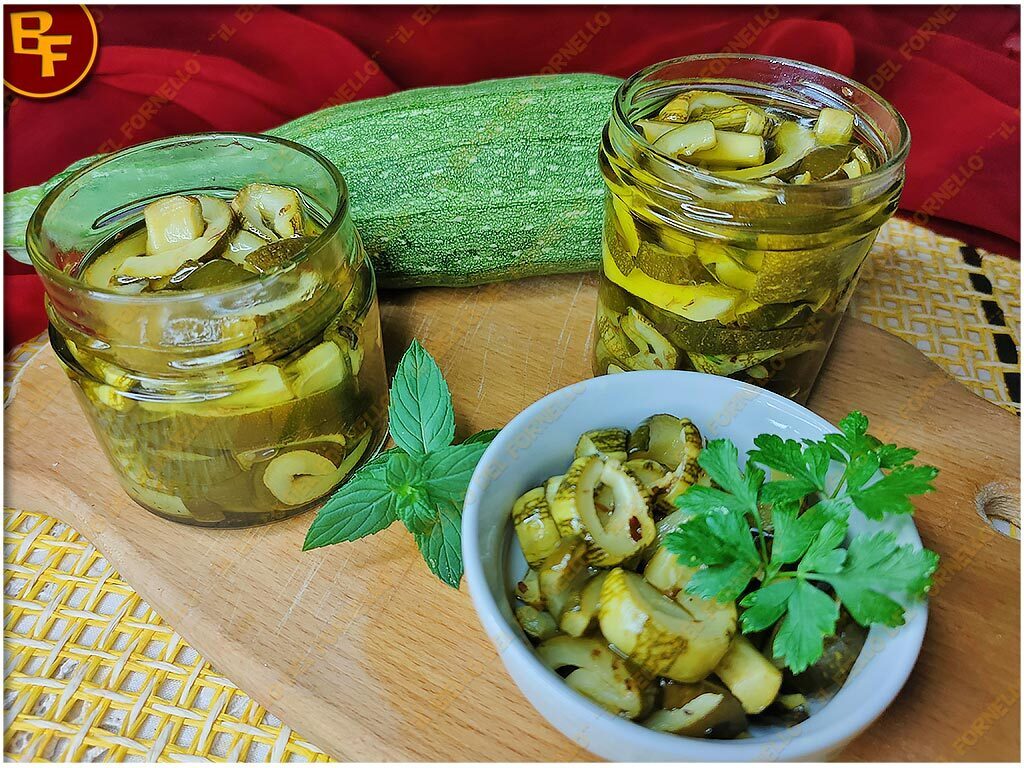 Zucchine sott’olio – ricetta facile