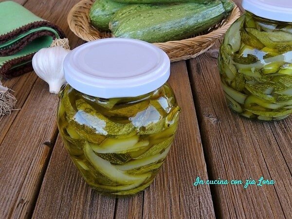 Zucchine sott’olio ricetta veloce