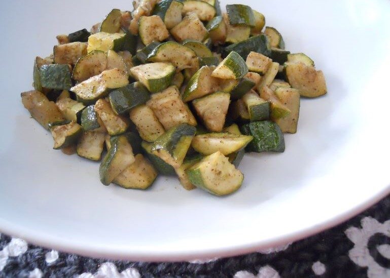 Zucchine speziate al forno