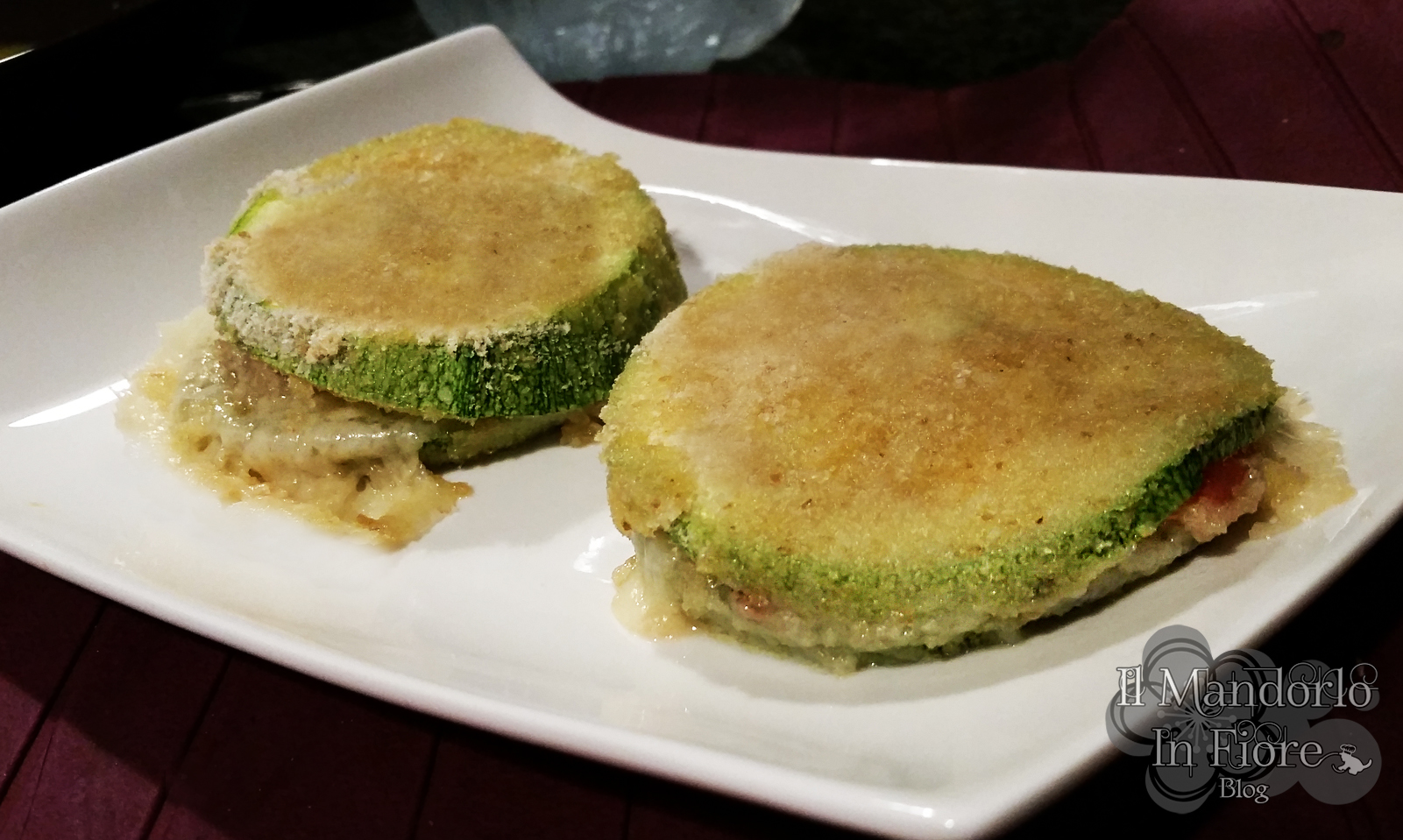 Zucchine tonde al formaggio