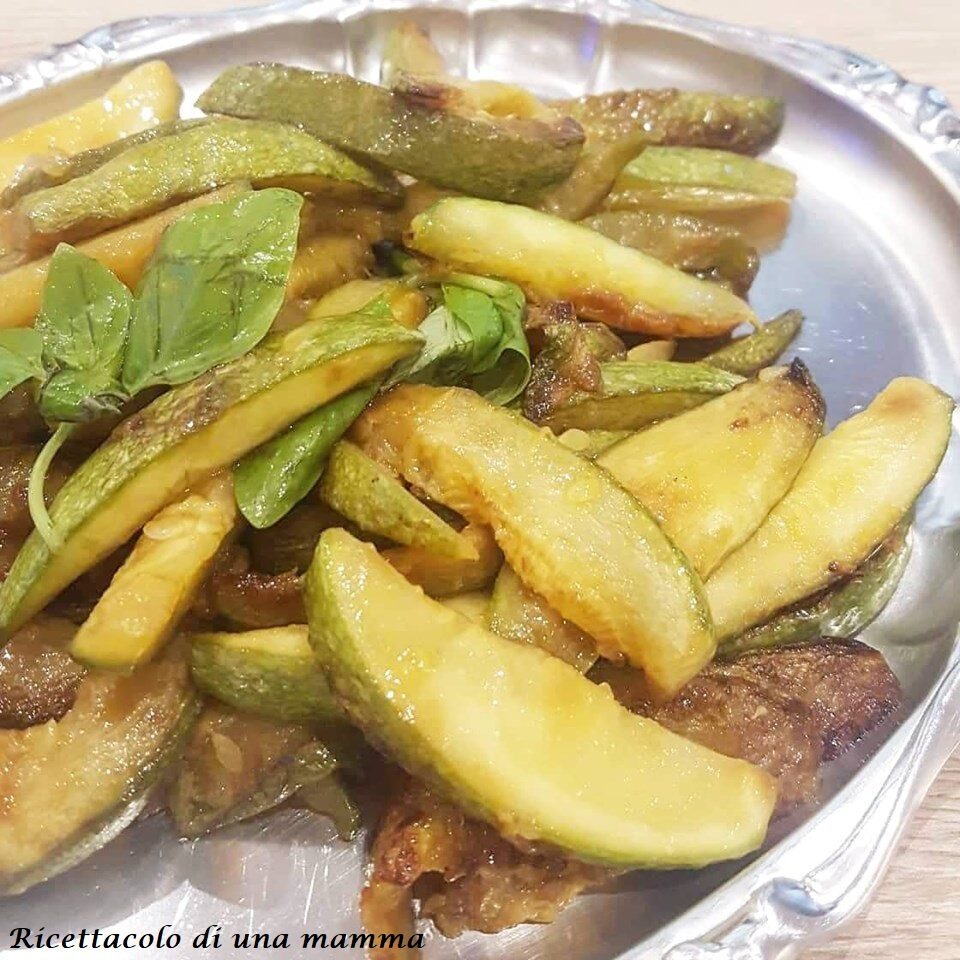 Zucchine tonde trifolate