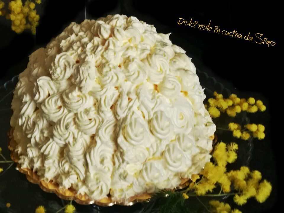 Zuccotto alla crema di latte con bagna all’alchermes