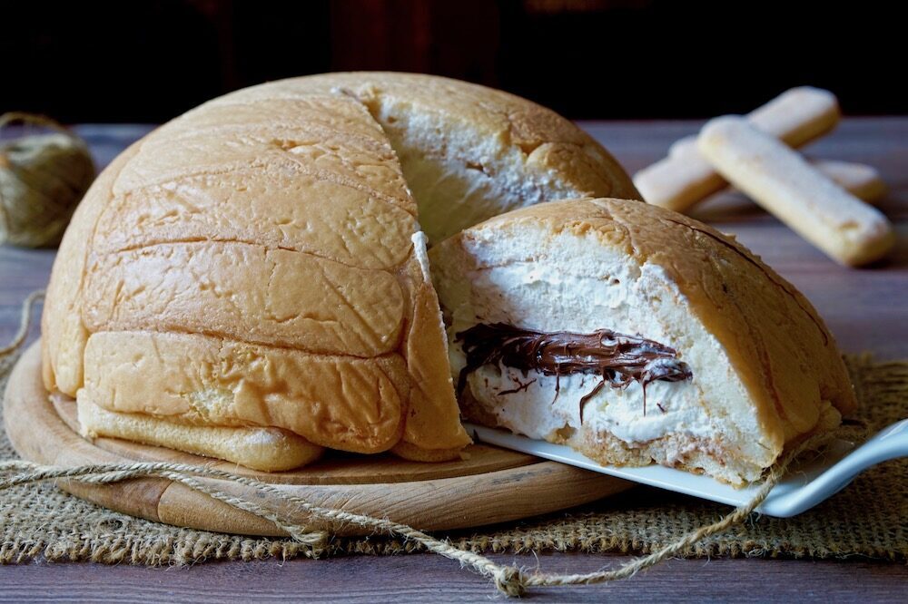 Zuccotto alla nutella