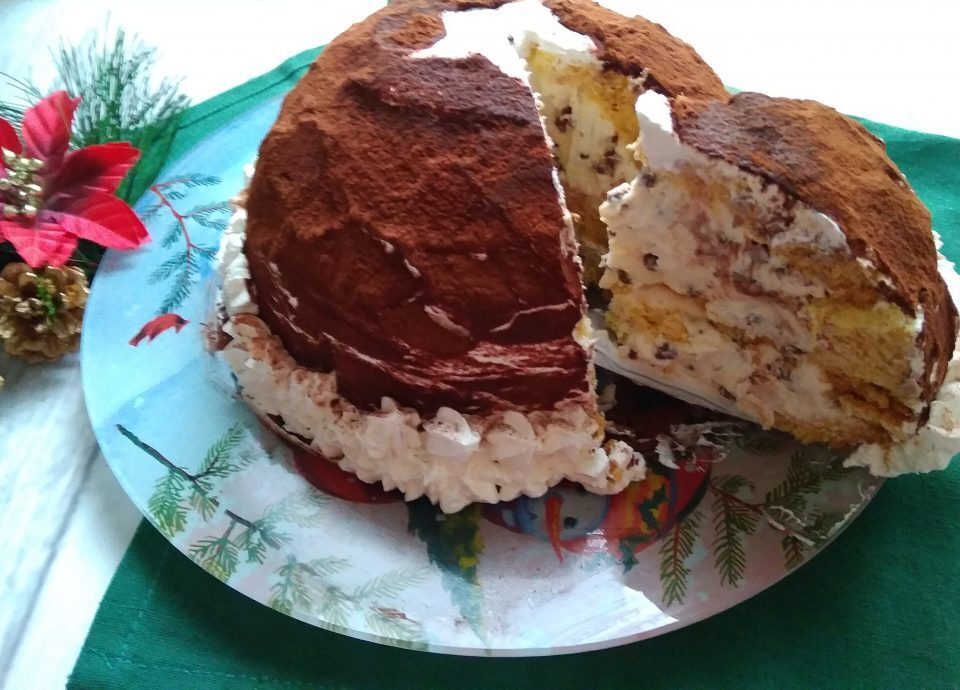 Zuccotto di pandoro