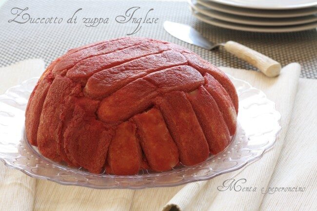 Zuccotto di zuppa inglese