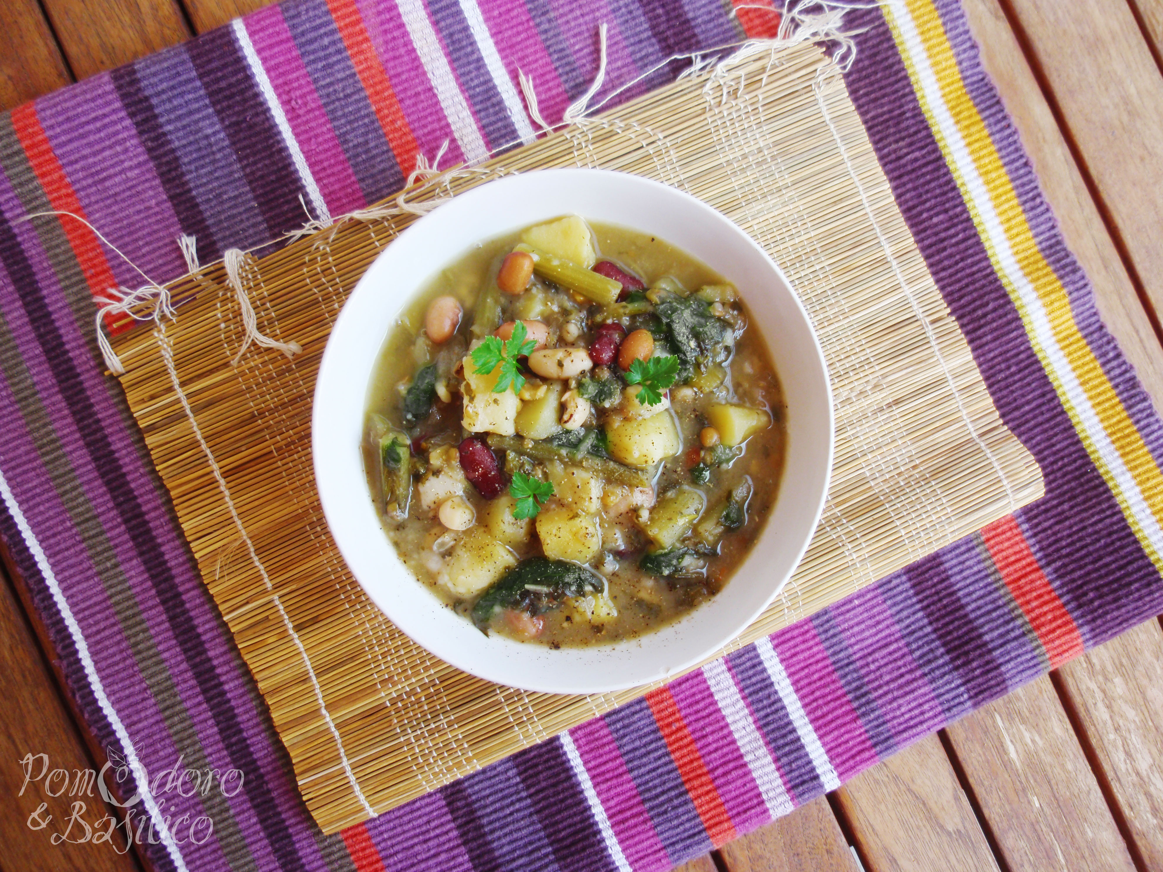 Zuppa catalogna e patate
