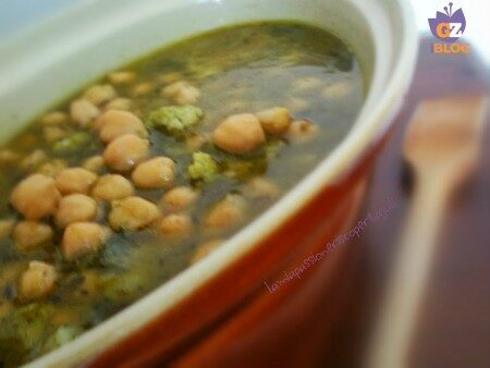 Zuppa ceci e cavolfiore