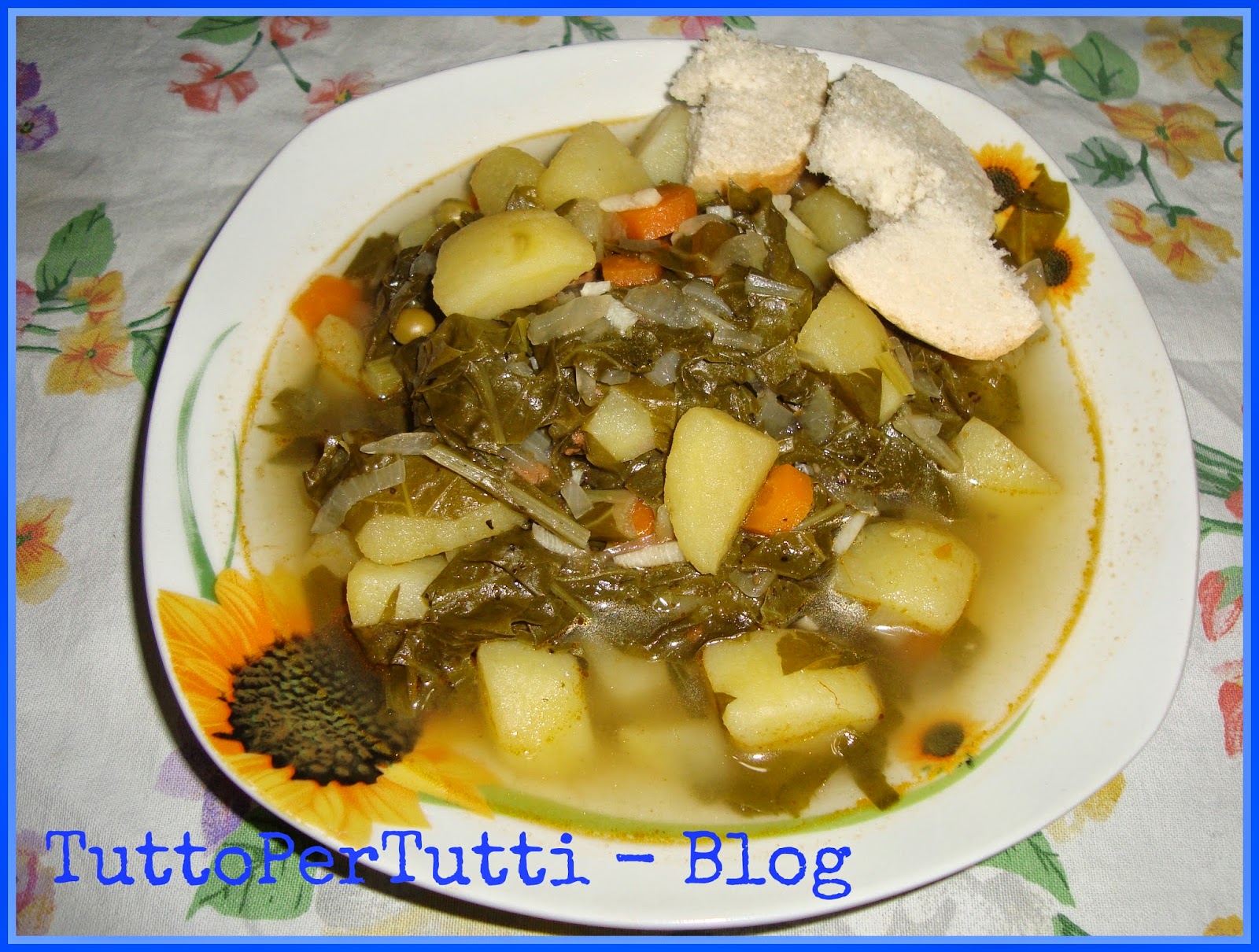 Zuppa di bietole e patate