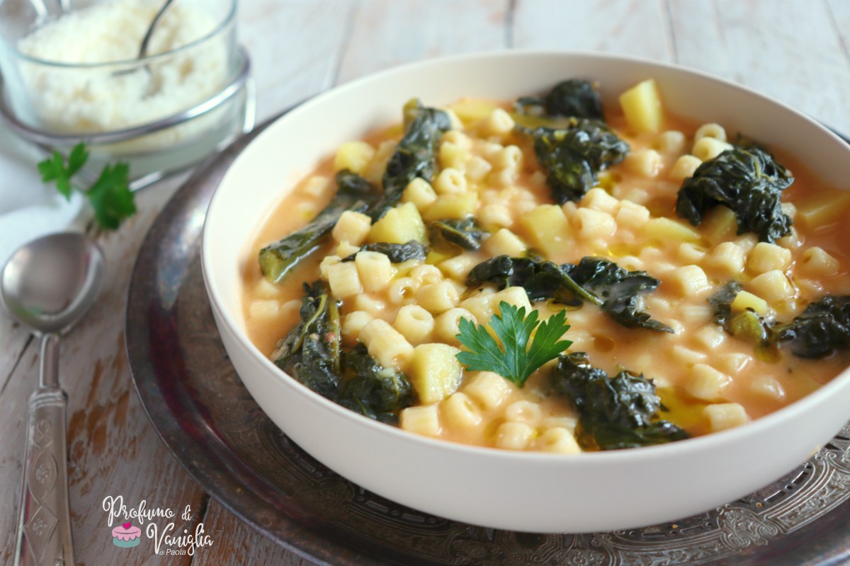Zuppa di cavolo nero e patate
