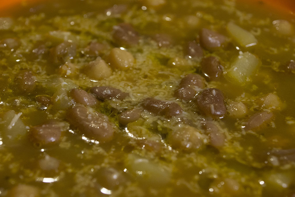 Zuppa di ceci e fagioli
