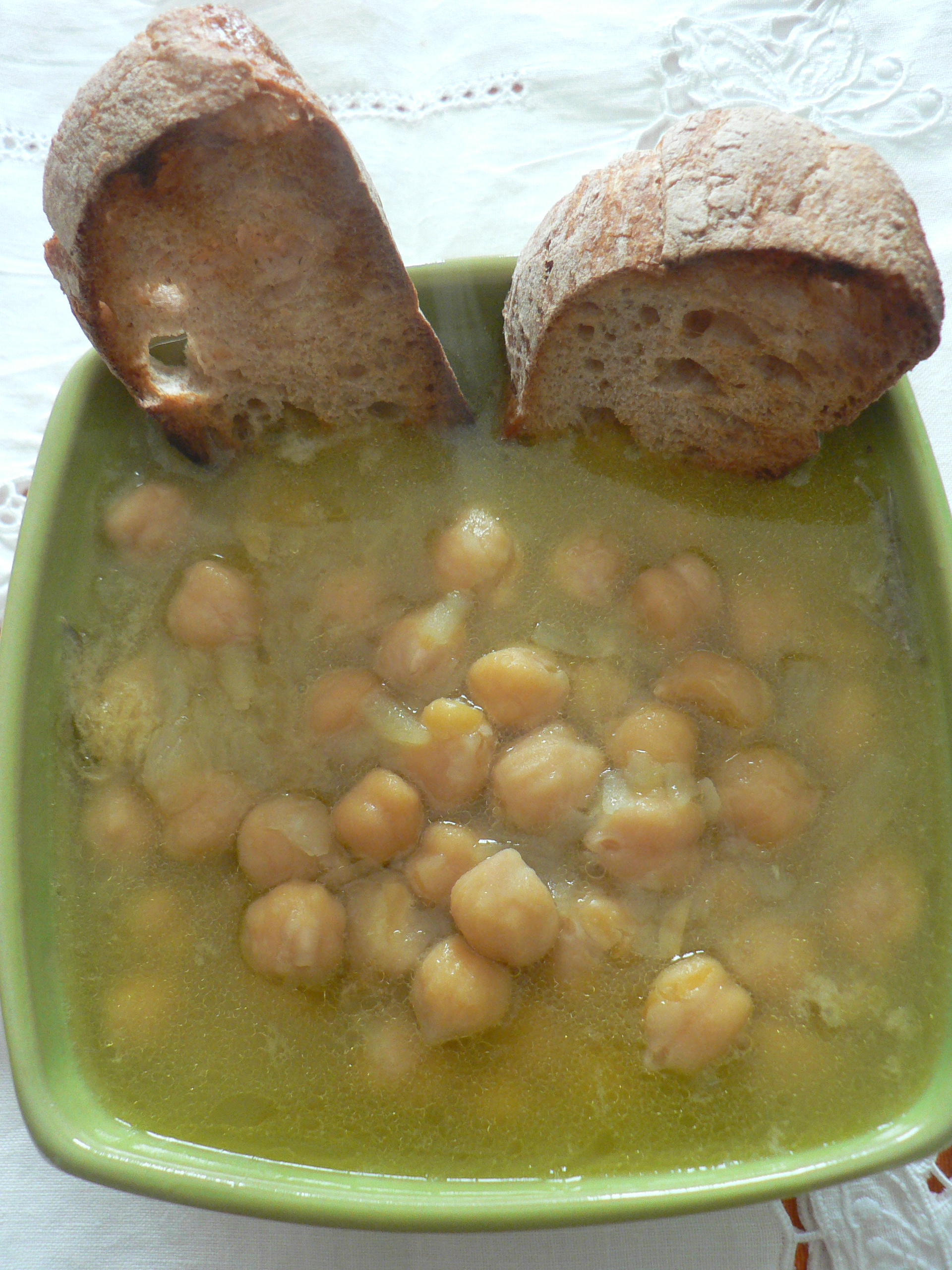 Zuppa di ceci e patate. | noi due in cucina