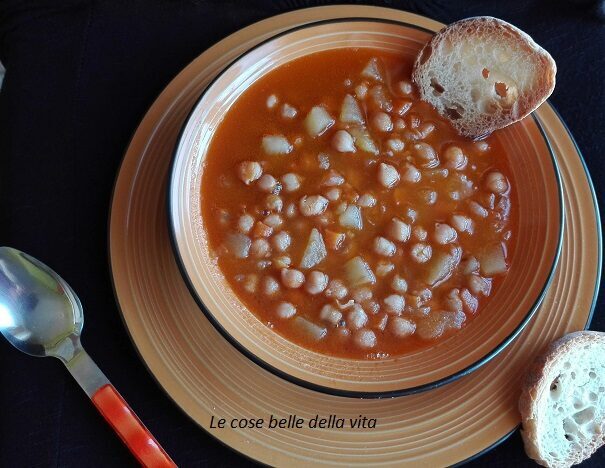 Zuppa di ceci e patate