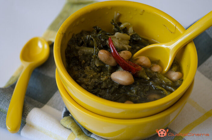 Zuppa di cicoria e fagioli