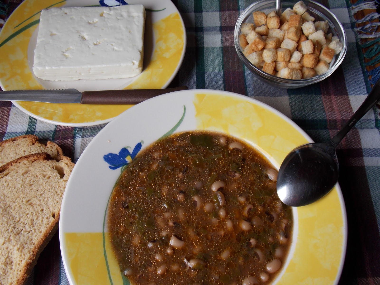 Zuppa di fagioli ad occhio nero