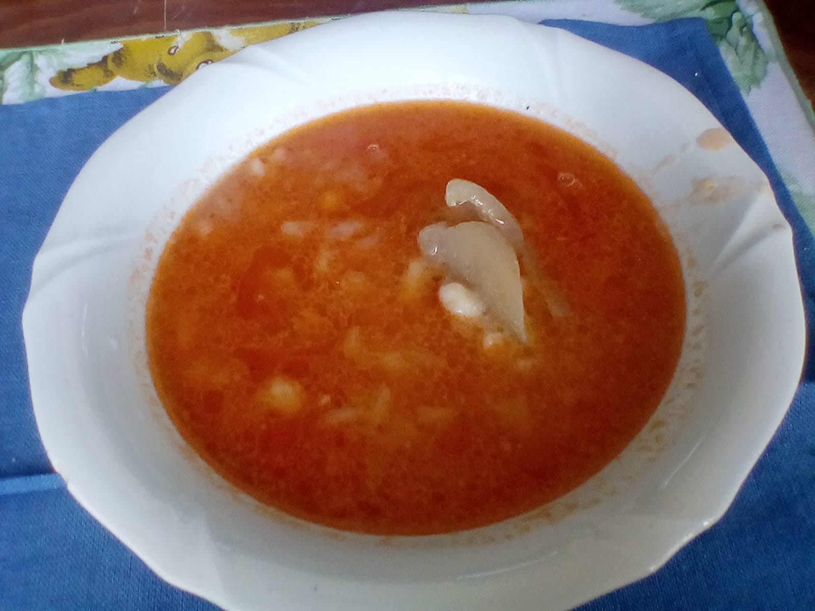 Zuppa di fagioli con le cotiche