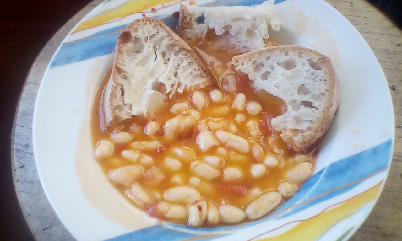 Zuppa di fagioli freschi o “e spullucarielle”