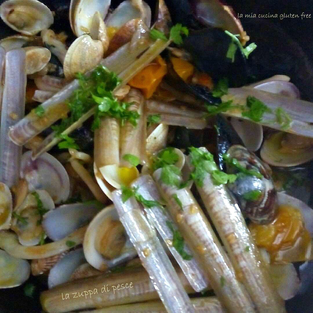 Zuppa di frutti di mare