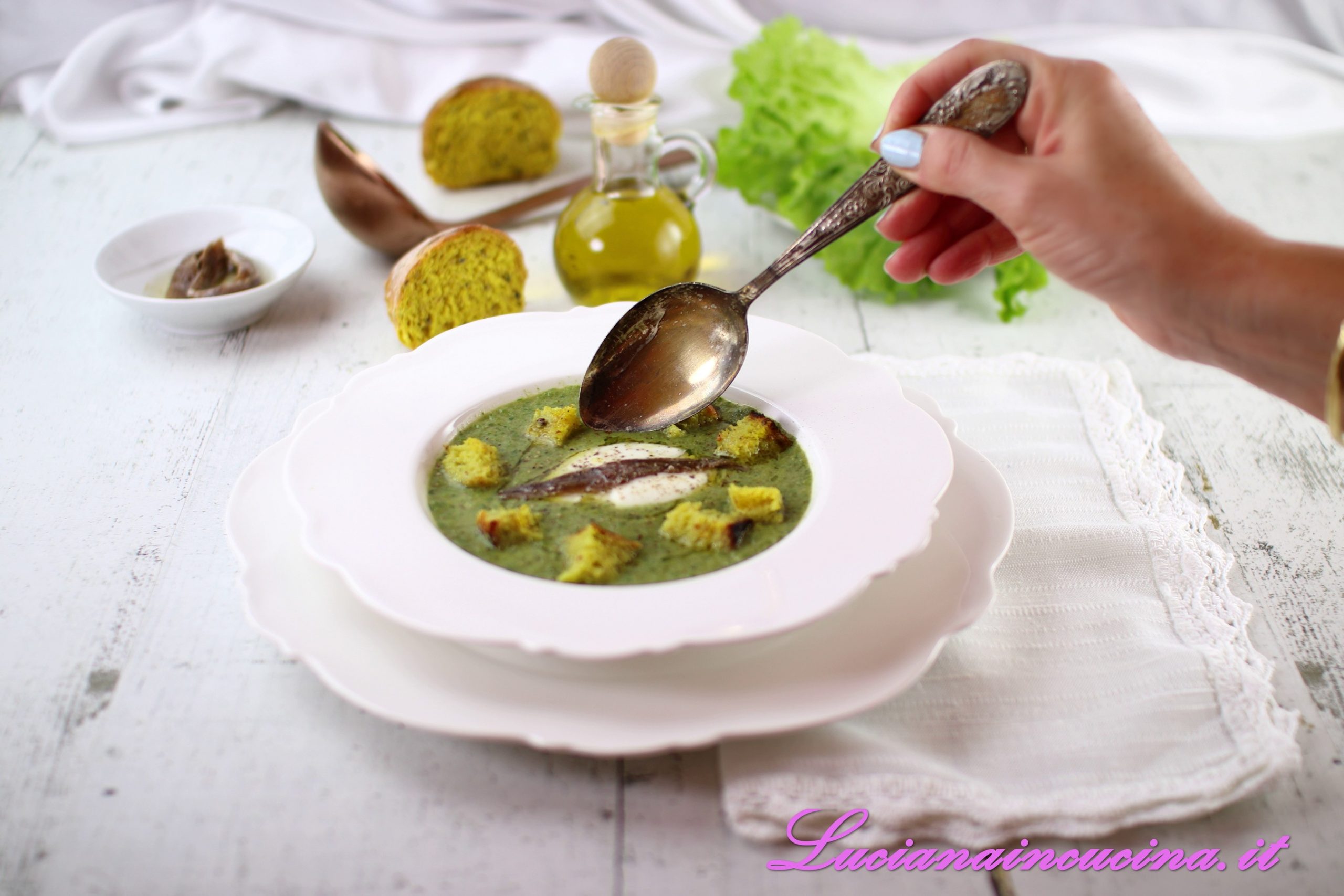 Zuppa di lattuga
