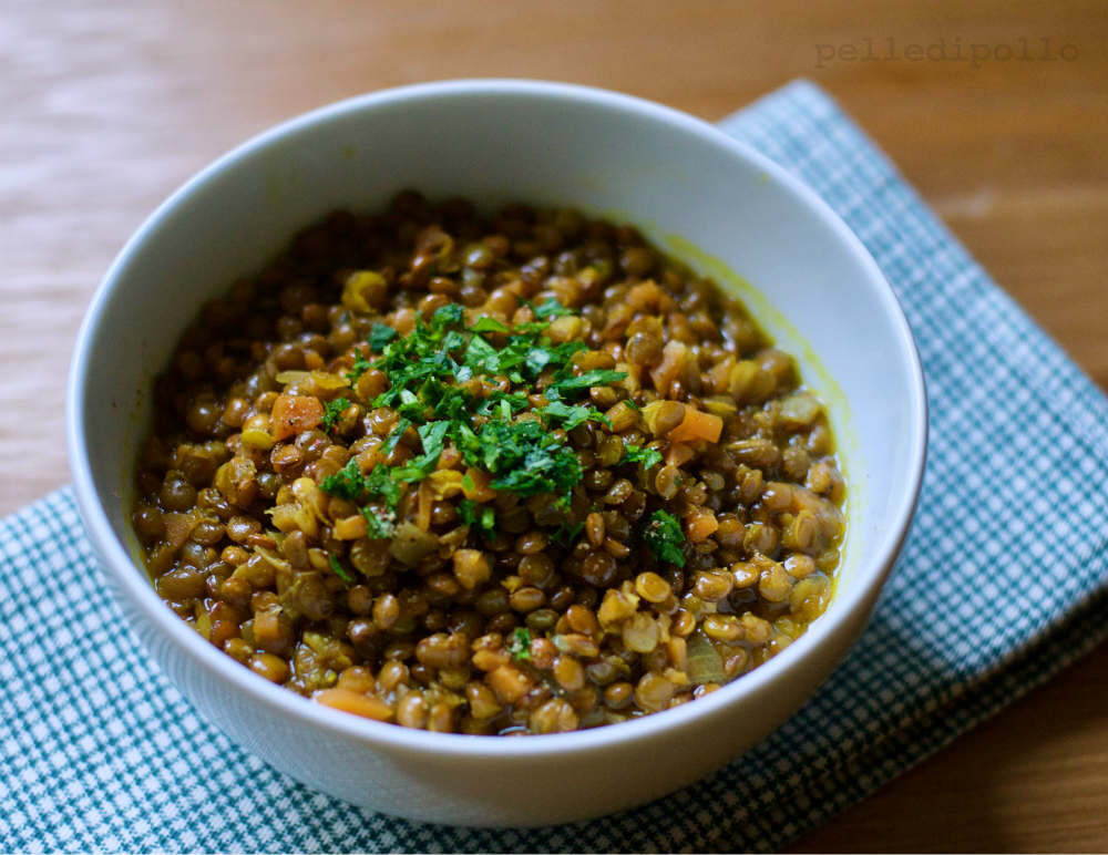 Zuppa di lenticchie alle spezie