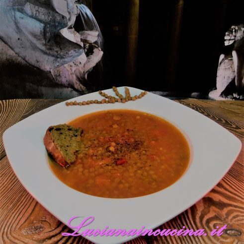 Zuppa di lenticchie piccante