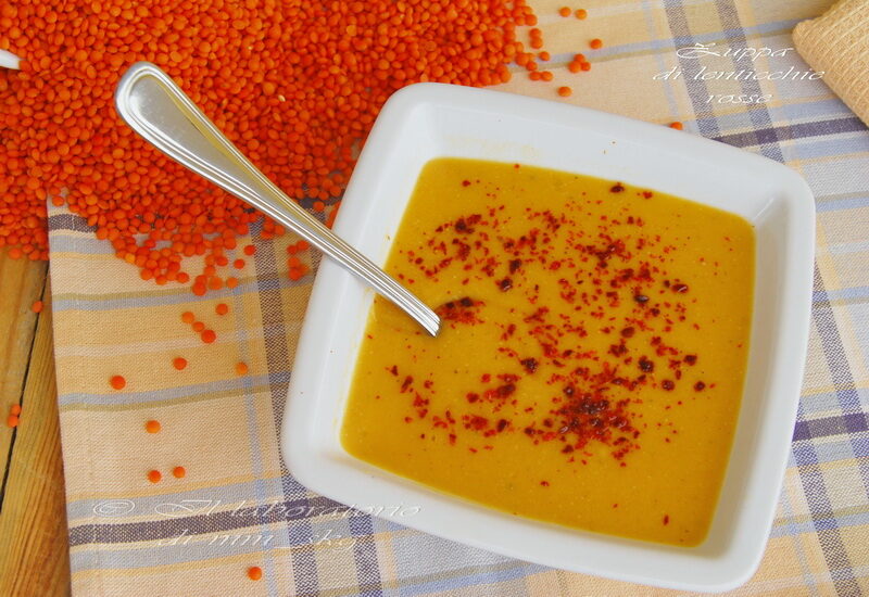 ZUPPA DI LENTICCHIE ROSSE