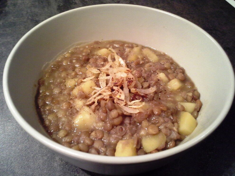 Zuppa di lenticchie - versione classica