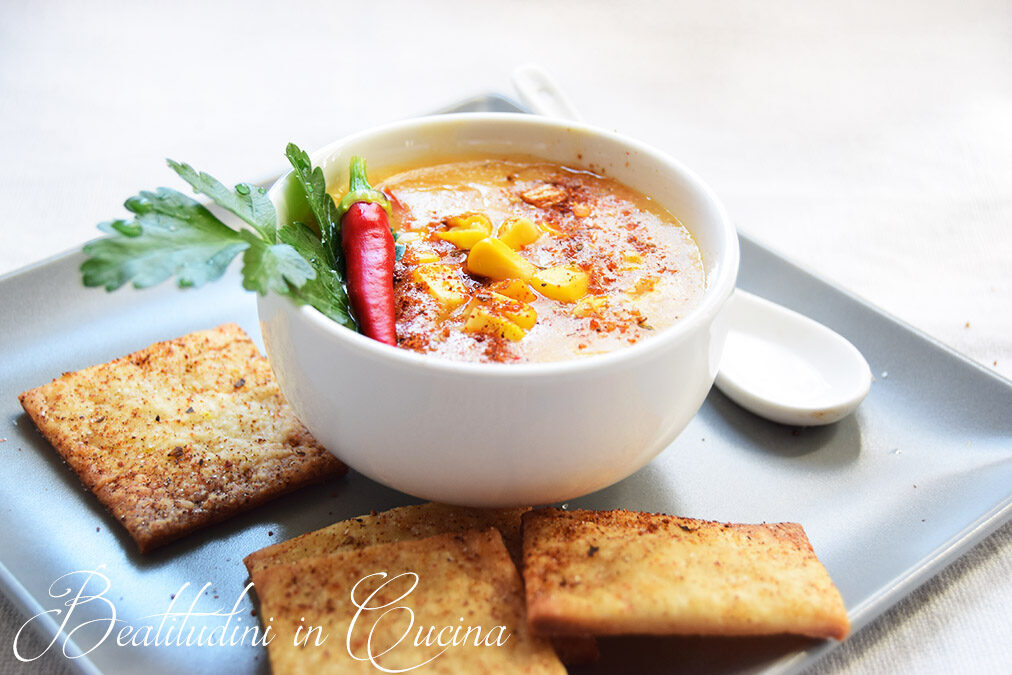 Zuppa di mais messicana