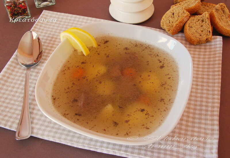 Zuppa di manzo alle verdure