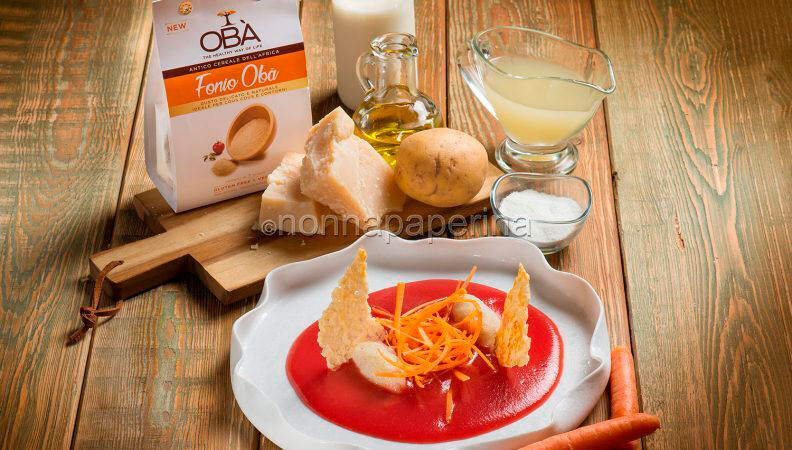 Zuppa di patate e spaghetti di carote: la semplicità a tavola!