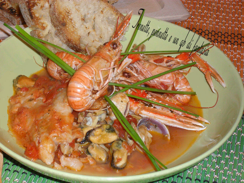Zuppa di pesce veloce